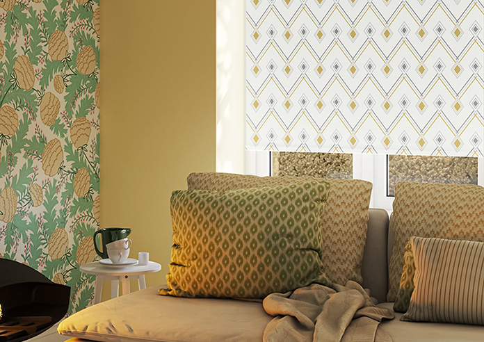 Roaring 20s, Golden - Twist&Fit Roller Blind - Image 5